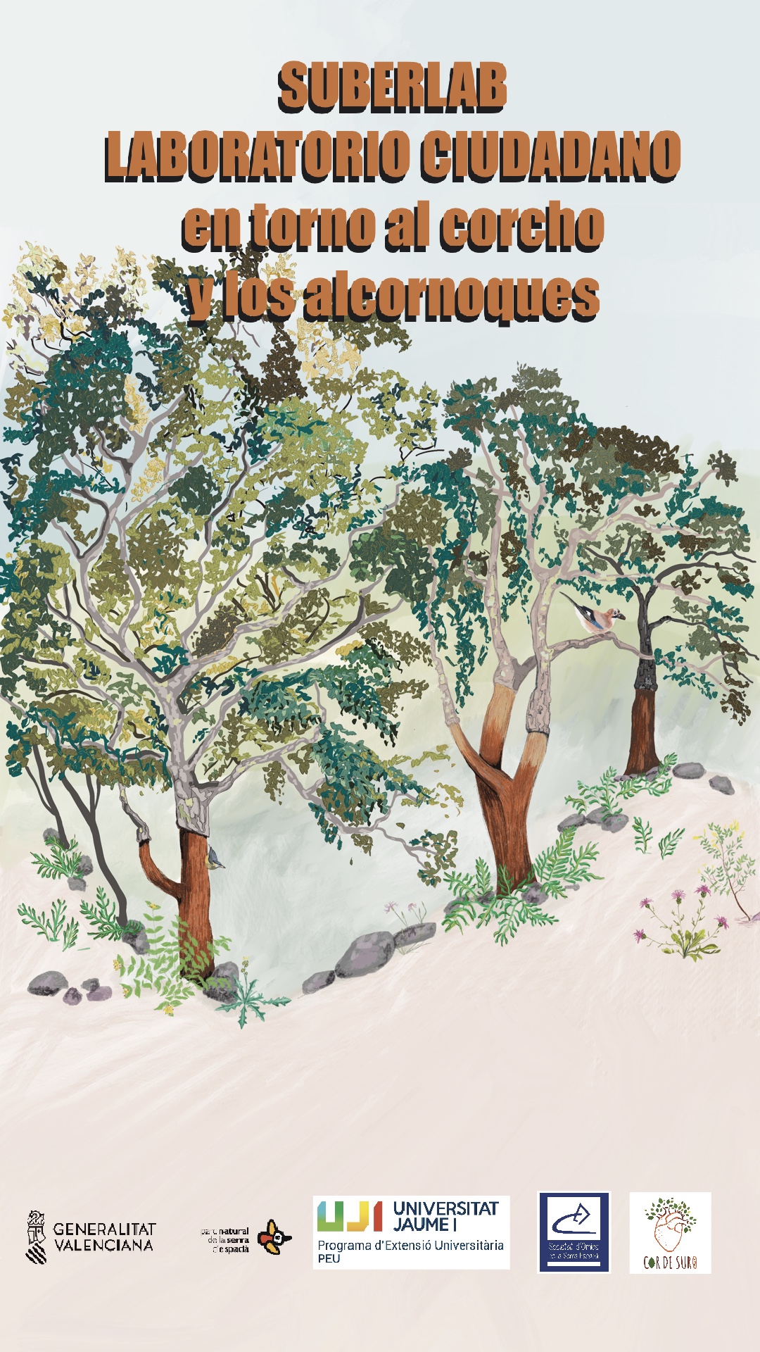 Convocatoria para la puesta en marcha de un laboratorio ciudadano en torno al corcho y los&nbsp;alcornoques